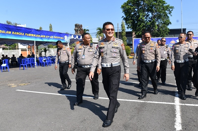 Korlantas Polri Terjunkan Kendaraan Listrik Amankan KTT AIS 2023