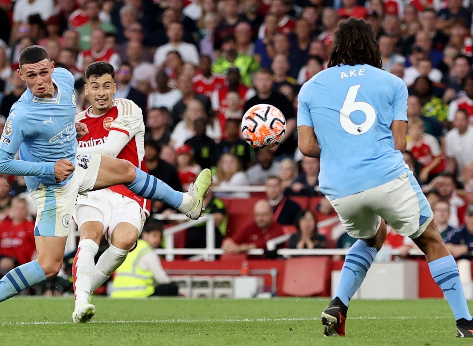 Arsenal vs Man City: Gol Tunggal Martinelli Pastikan Kemenangan The Gunners