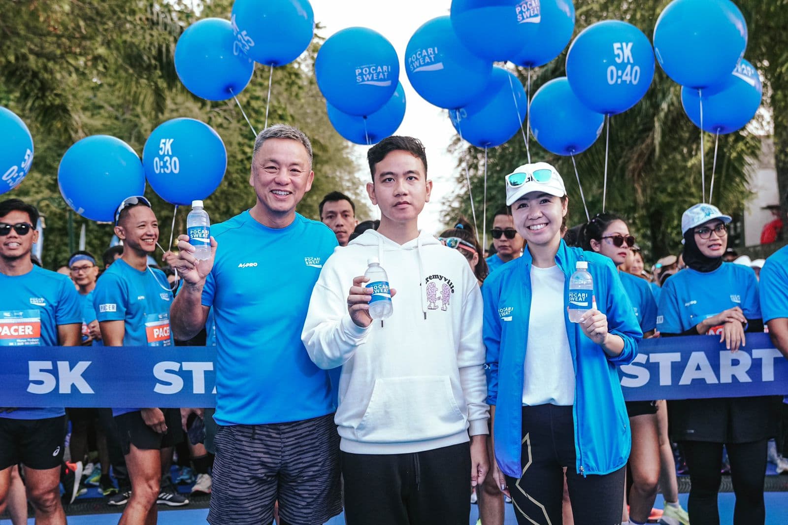 Gibran Apresiasi Kota Solo Terpilih Gelar Event Pocari Sweat Sport Run Tourism