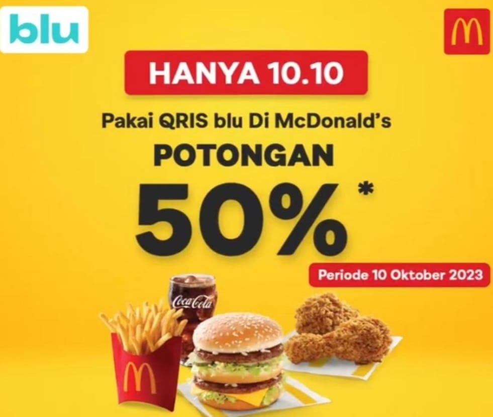 6 Promo Makanan Di Restoran Cepat Saji, Kejar Diskon Besar Khusus Hari Ini