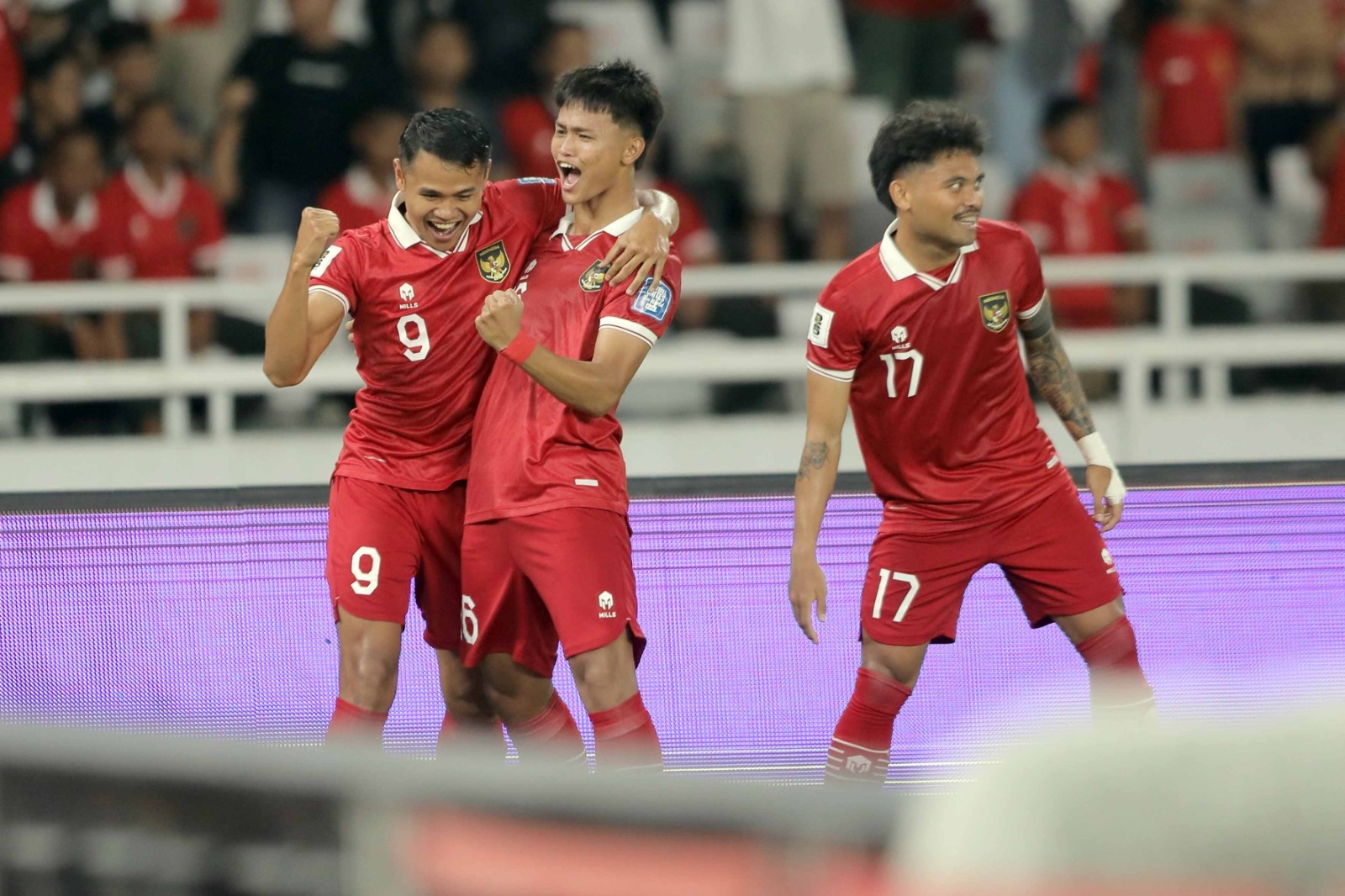 Indonesia vs Brunei : Dimas Drajad Hattrick, Garuda Pesta Gol
