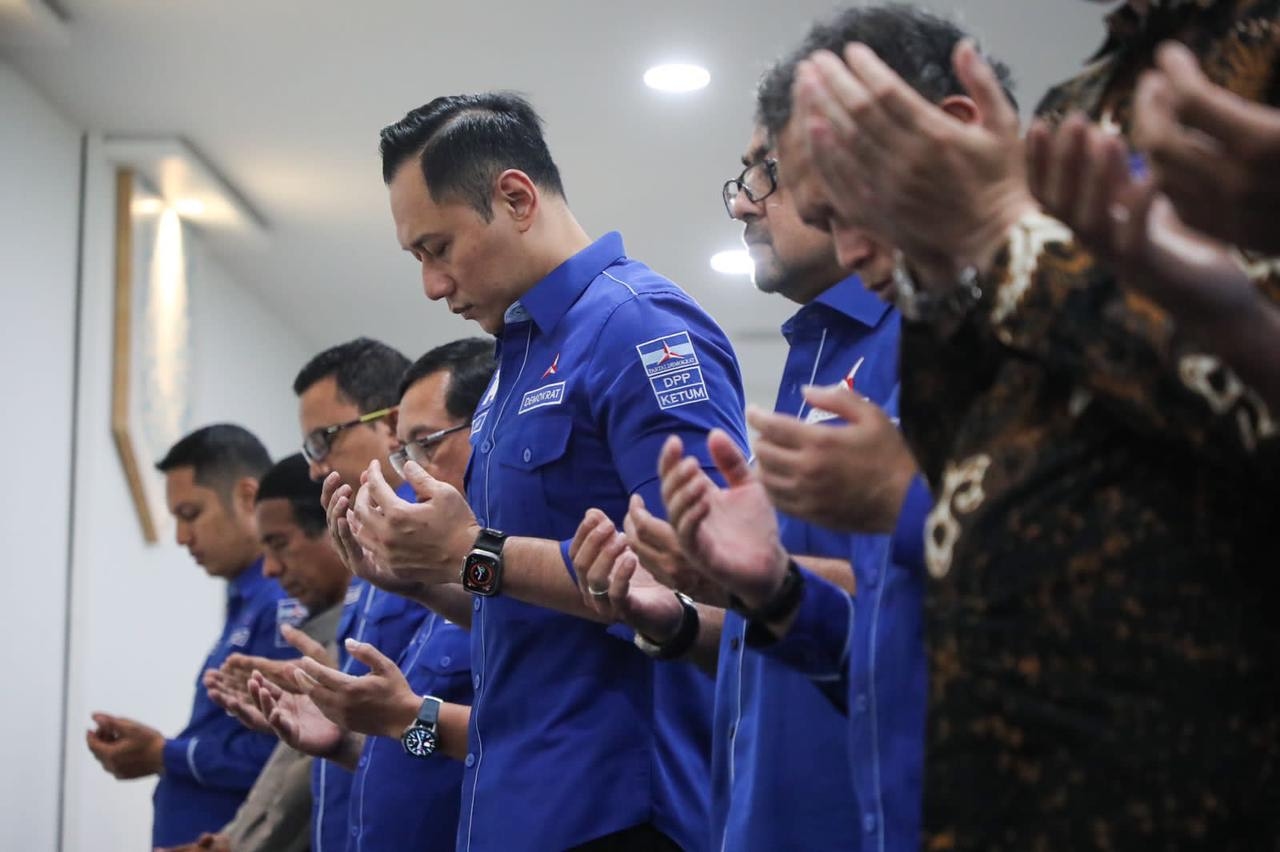 AHY Salat Gaib Untuk Umat Muslim Palestina