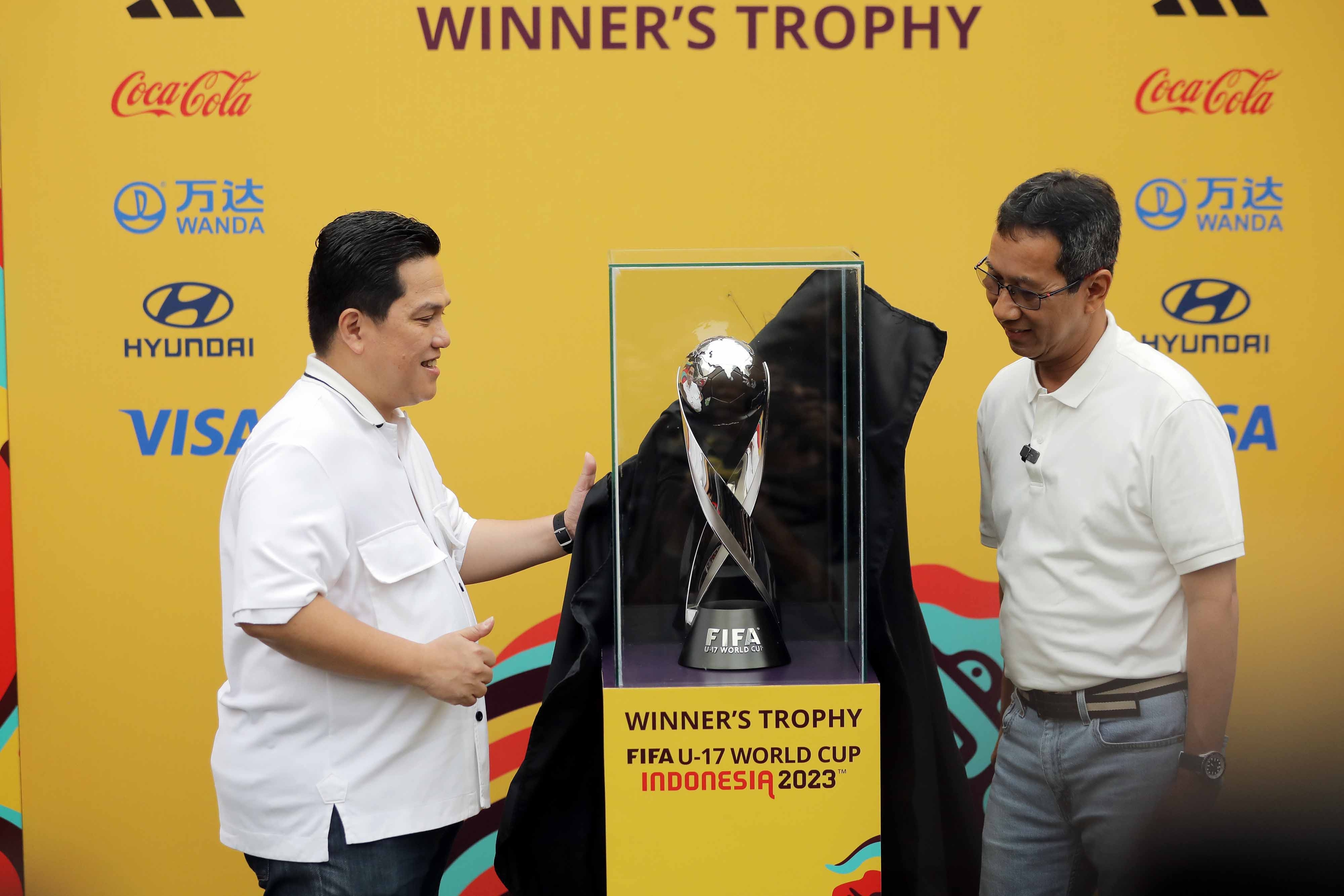 Triofi Piala Dunia U-17 Dipamerkan Di HI, Indonesia Siap Jadi Tuan Rumah