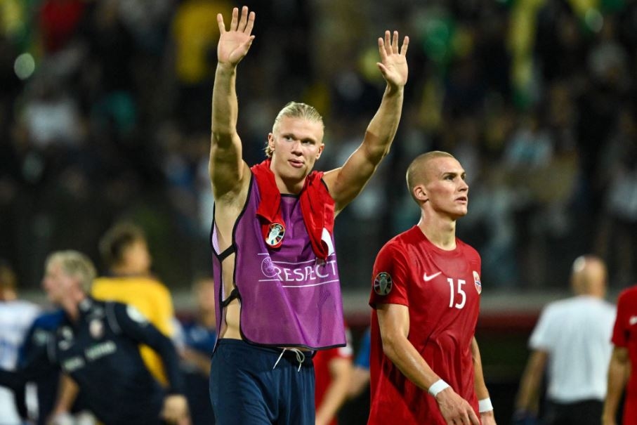 Erling Haaland 'Jinak' Di Tangan Bek Spanyol, Norwegia Tumpul Di Oslo