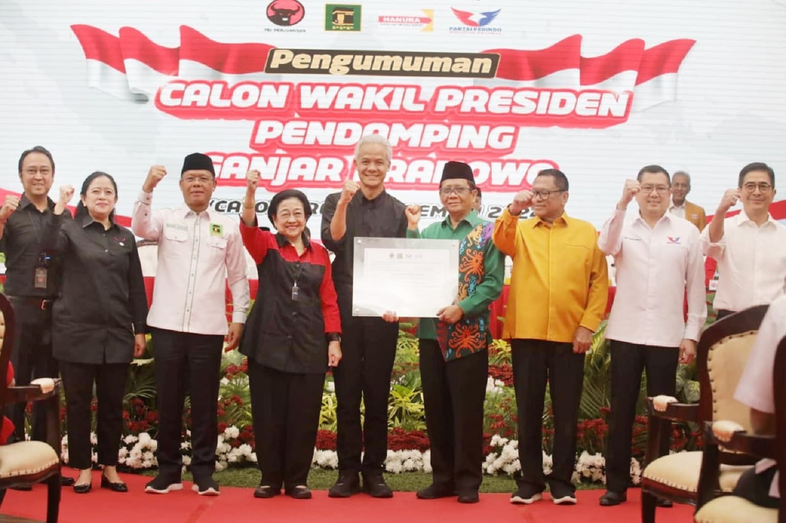 Mahfud MD Diumumkan Jadi Bacawapres Ganjar, Ini Pujian Hary Tanoe: Pemimpin untuk Indonesia Emas