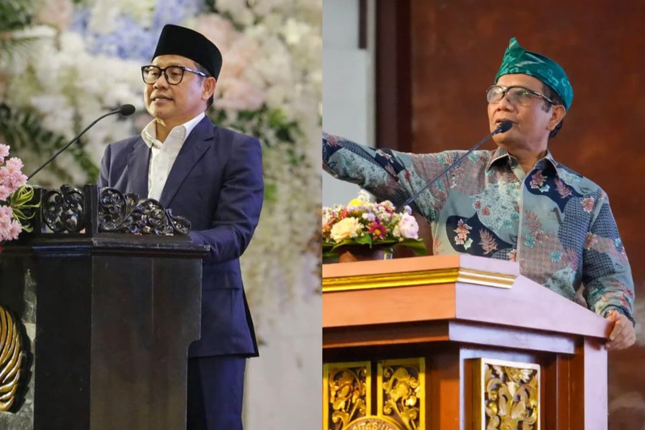 Jejak Karier Politik Muhaimin Iskandar Dan Mahfud MD, Siapa Yang Lebih Berpengalaman?