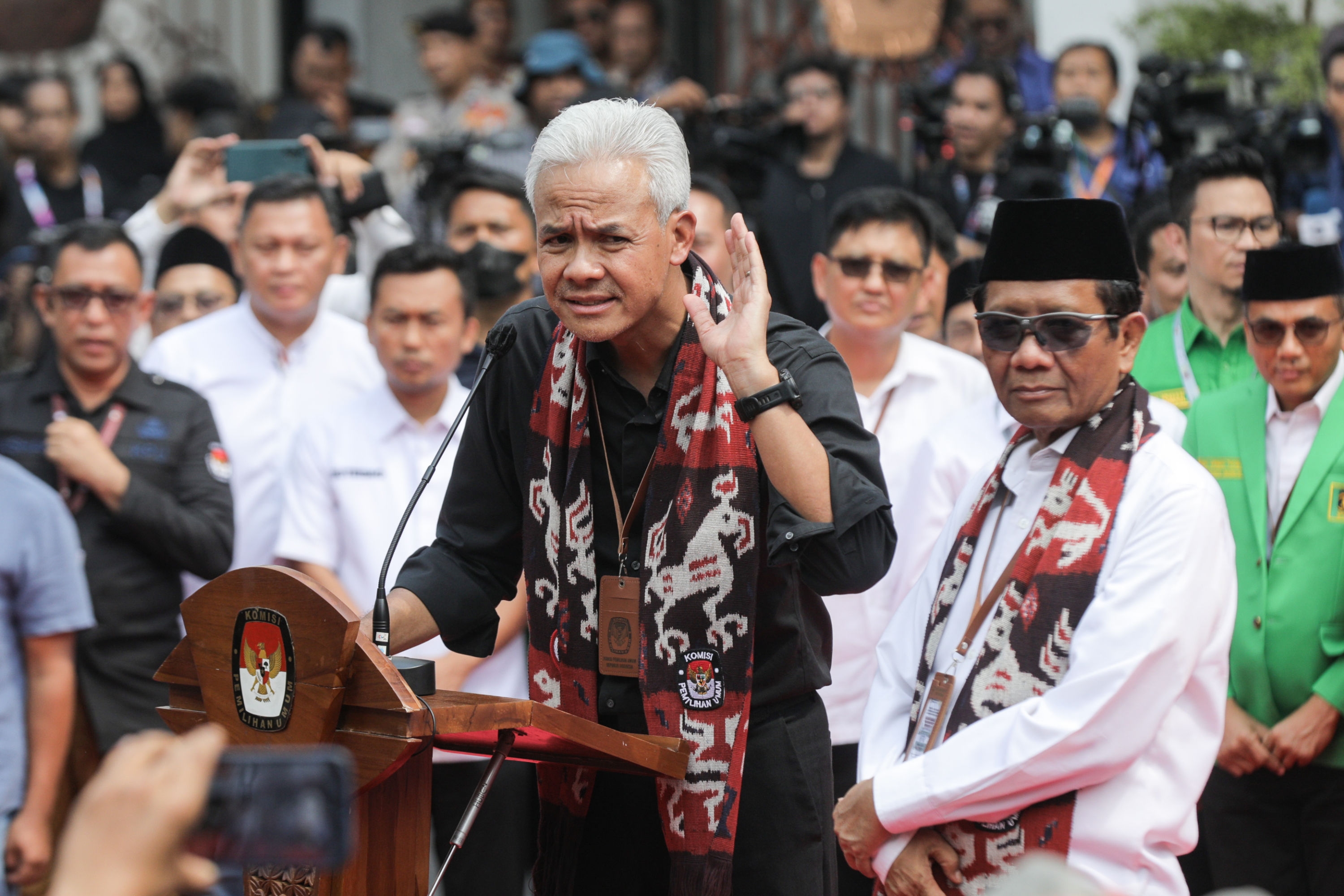 Ganjar-Mahfud Buka Sumbangan Dana Kampanye