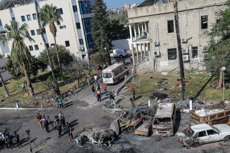 Human Rights Watch: Salah Tembak Roket Kemungkinan Besar Jadi Penyebab Ledakan Mematikan Di RS Gaza