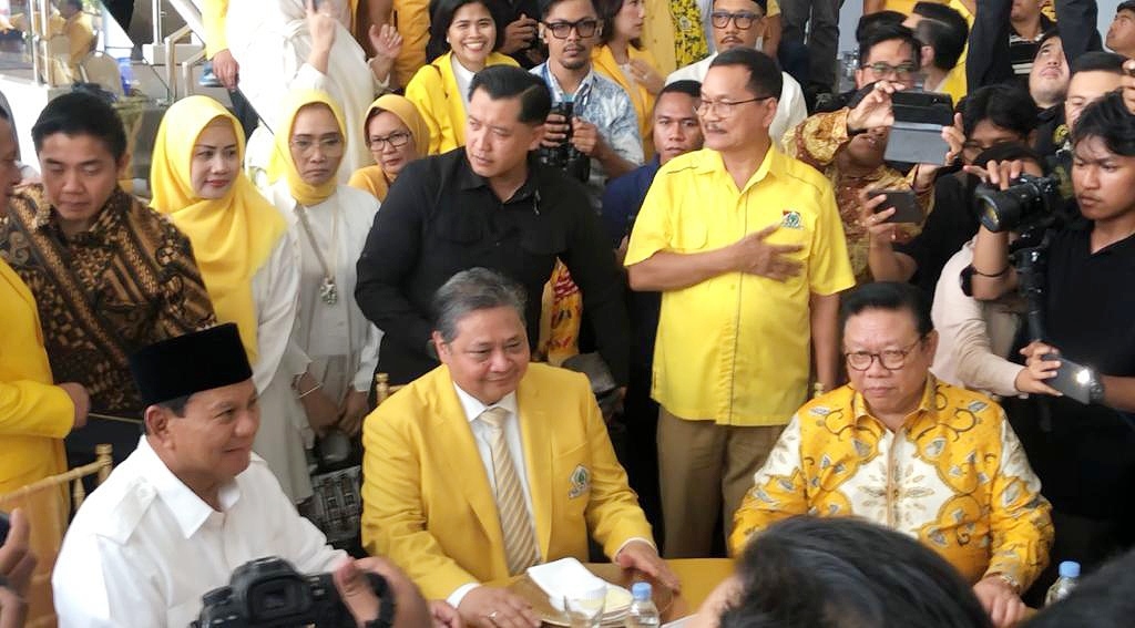 Prabowo: Golkar Sudah Seperti Rumah Sendiri, Banyak Teman Seperjuangan