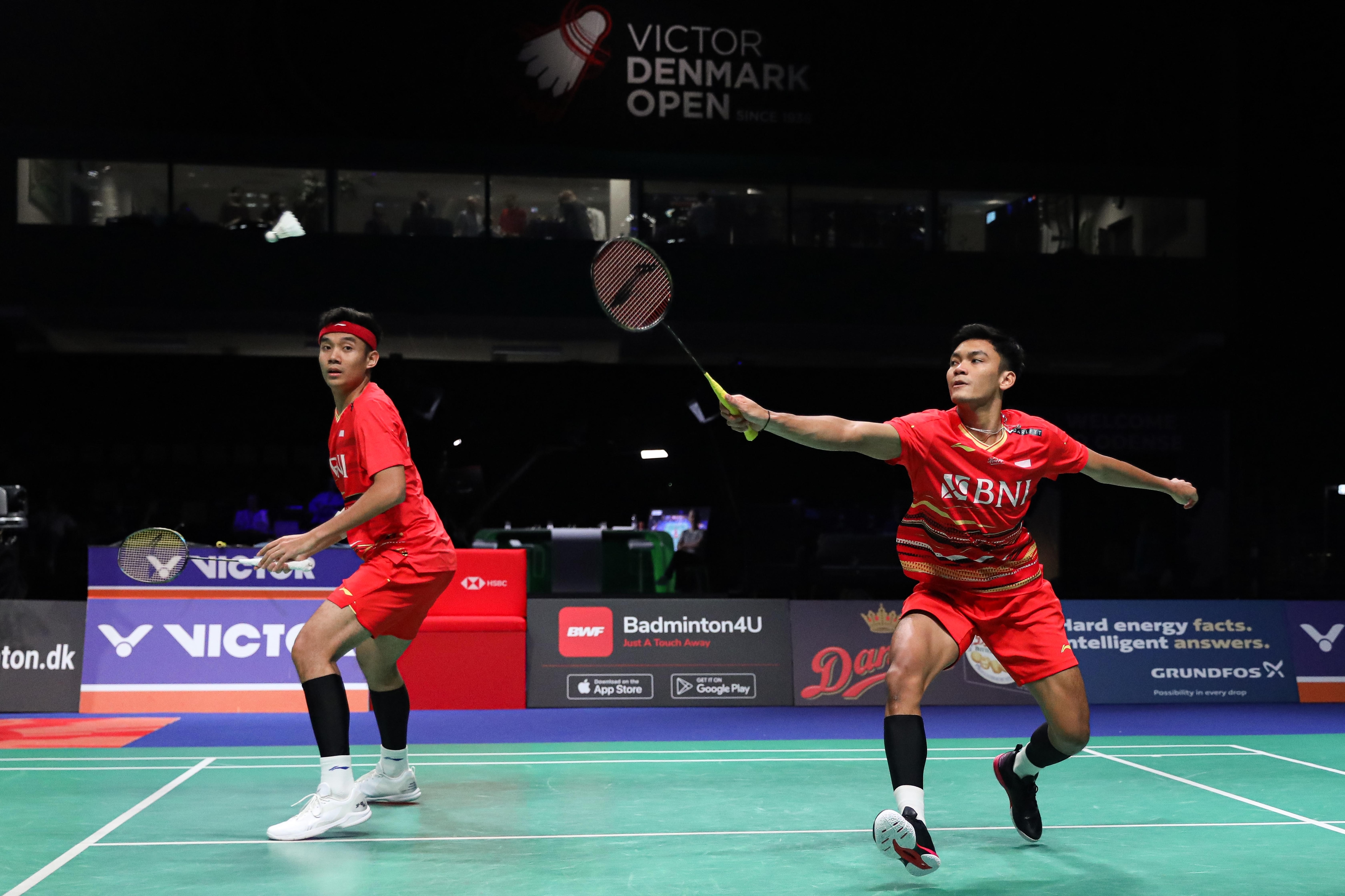 Denmark Terbuka: Bagas/Fikri Tak Gentar Hadapi Senior Untuk 1 Tiket Final