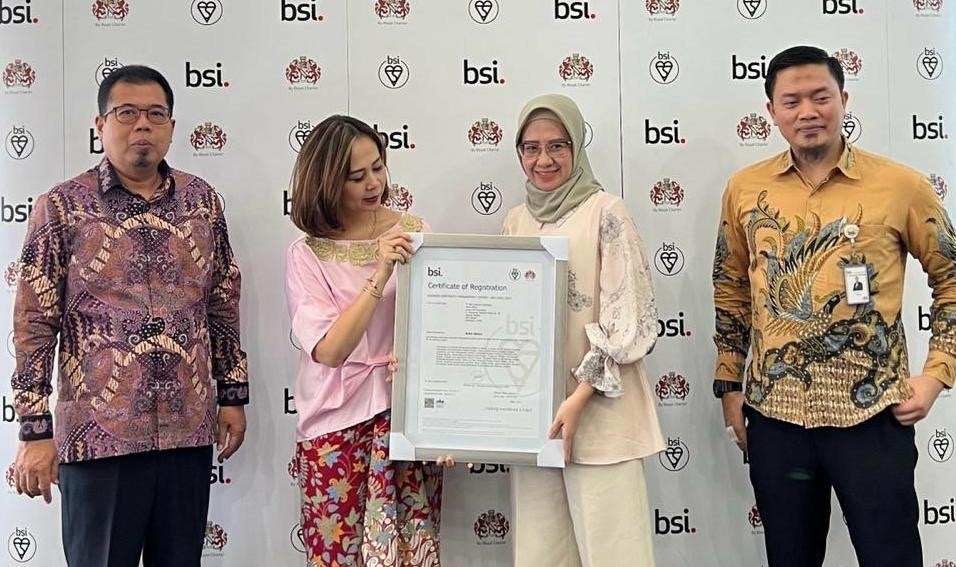 BRINS Berhasil Raih Sertifikasi ISO 22301:2019 Business Continuity Management System