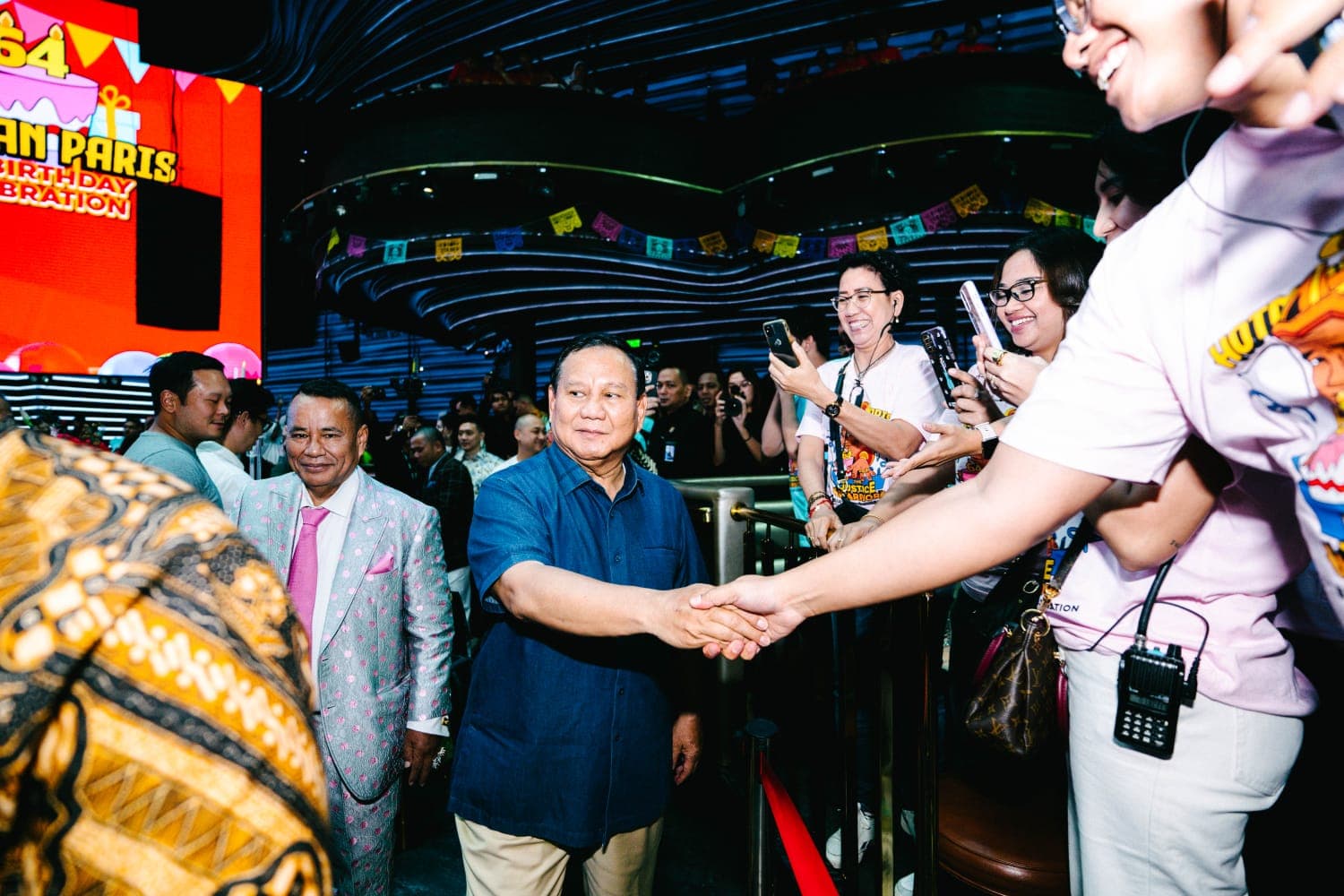 HW Group Rayakan Ultah Hotman Paris Ke-64, Ada Prabowo Subianto Hingga Putri Ariani