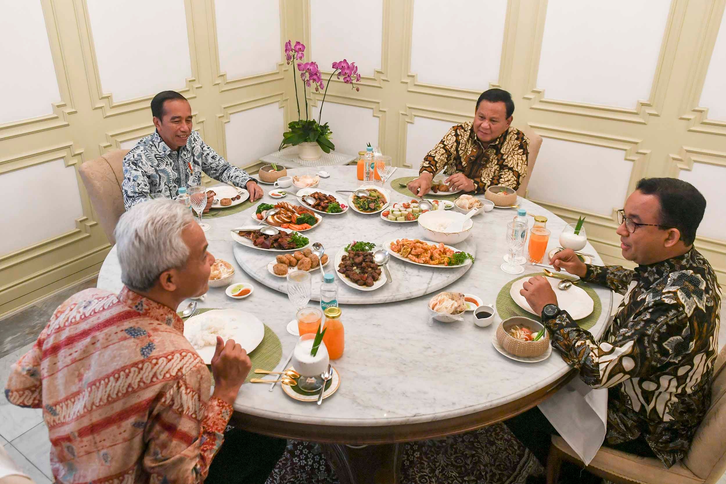 Prabowo Ungkap Isi Pembicaraan Saat Makan Siang Dengan Presiden Jokowi, Ternyata Bahas Soal Ini