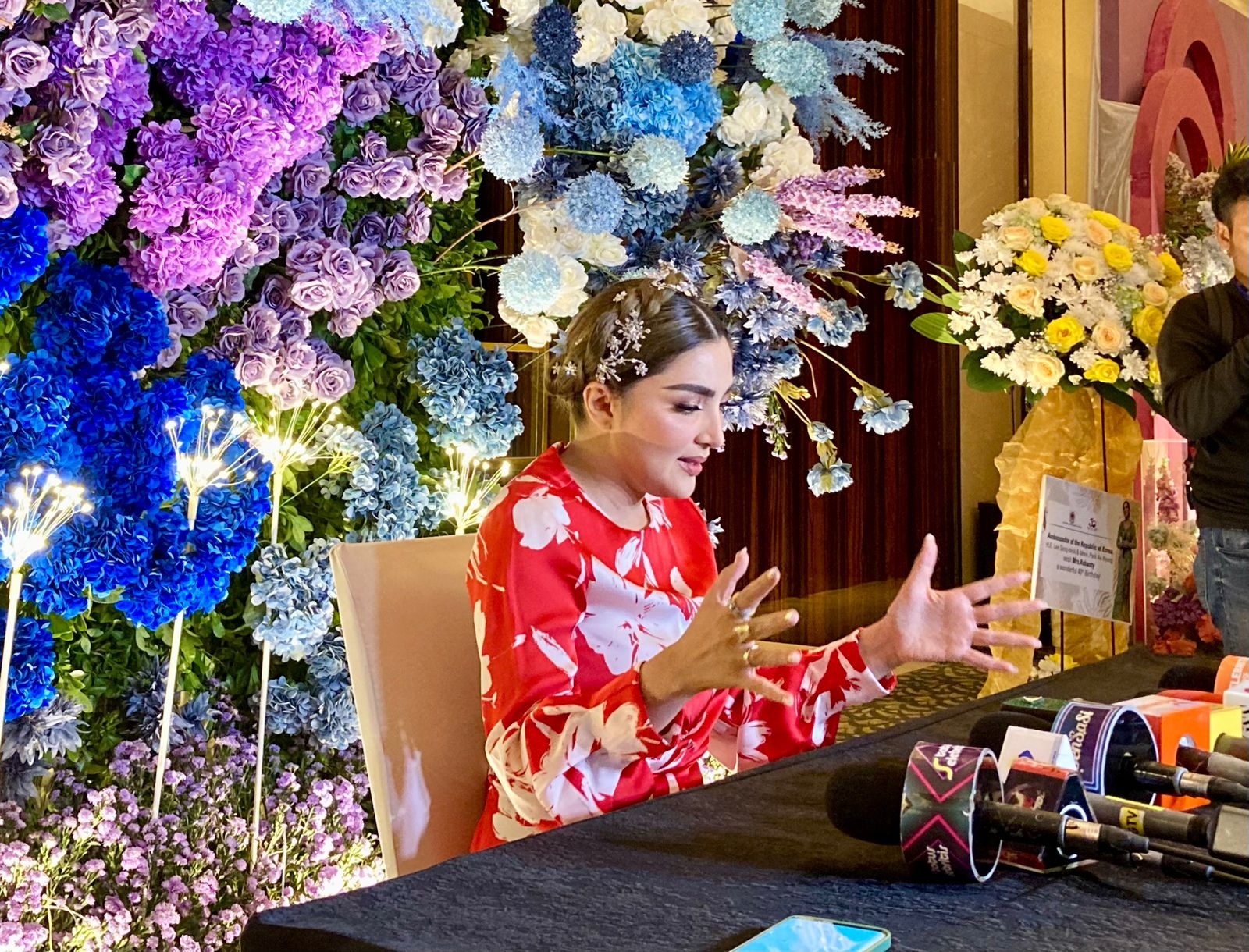 Ashyanti Hadirkan Mahalini Di Pesta Ulang Tahunnya Yang Ke-40, Sampai Rela Jadwal Diundur