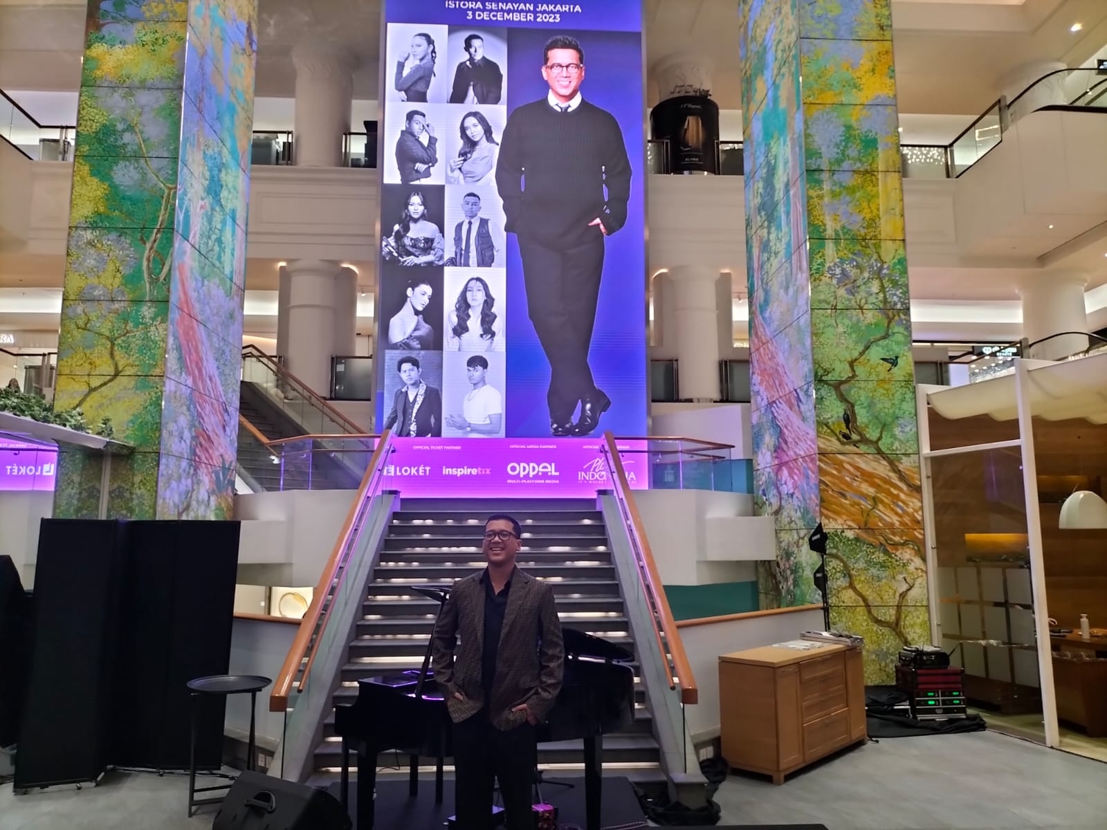 Andi Rianto Gelar Konser The Sounds of Colors II, Ada Rossa Hingga Keisya Levronka