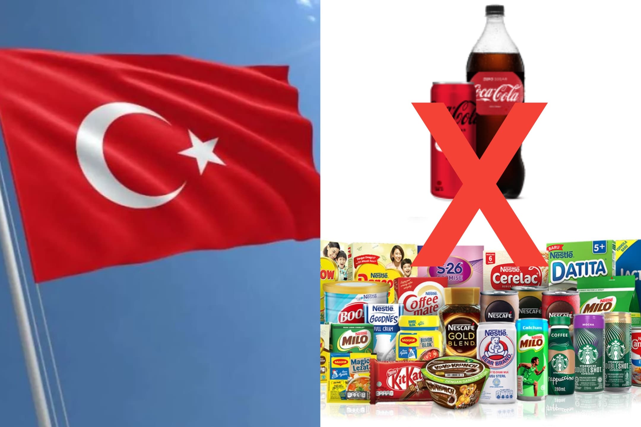Turki Boikot Coca-Cola Dan Nestle Dari Daftar Menu Restoran Karena Diduga Mendukung Israel