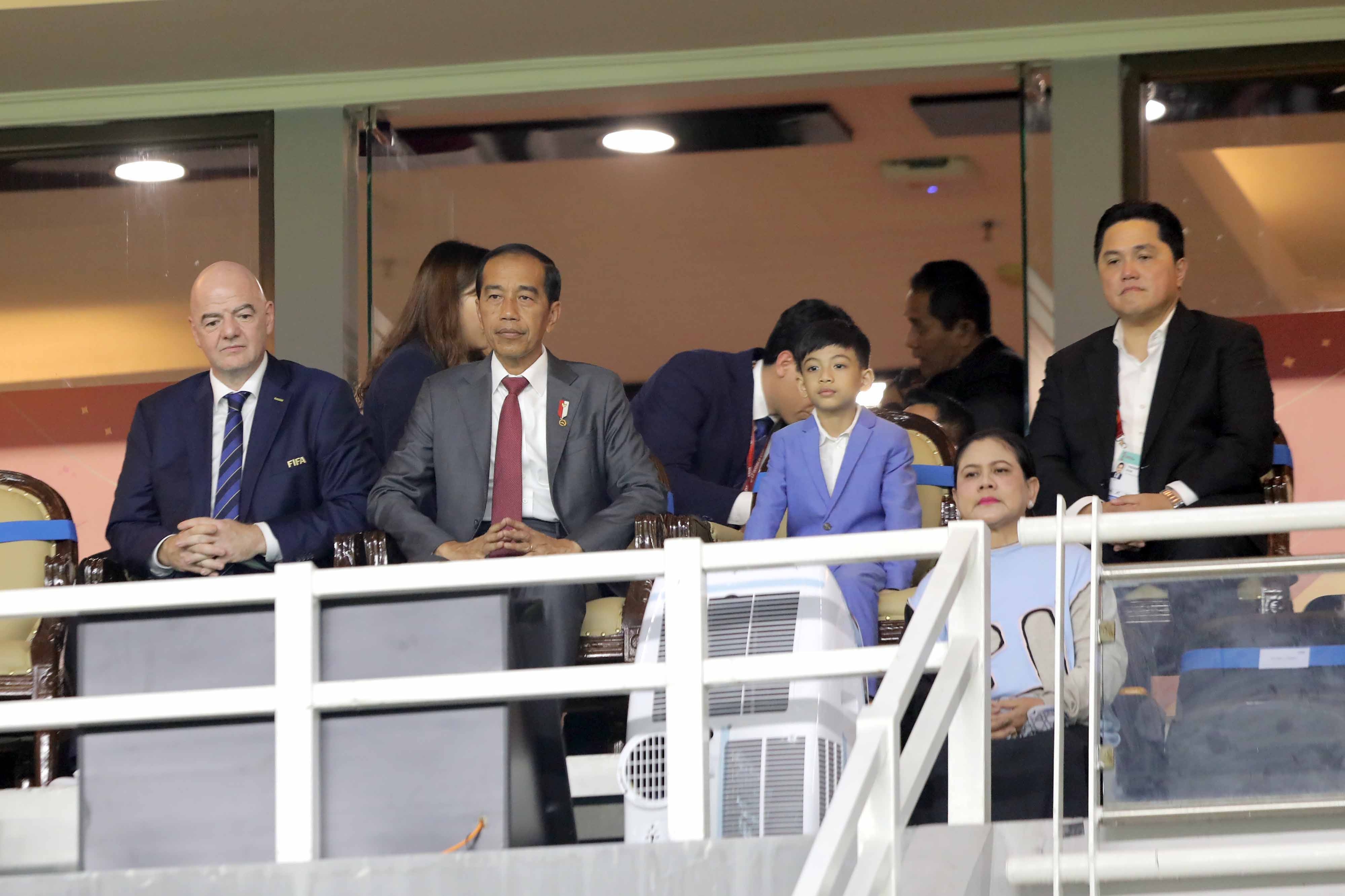 Piala Dunia U-17: Indonesia Imbangi Ekuador, Ini Komentar Jokowi Usai Nonton Langsung Di GBT