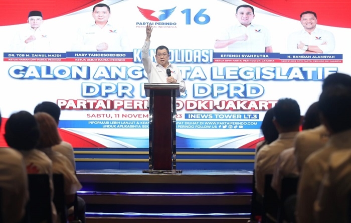Pimpin Konsolidasi Perindo DKI, Hary Tanoe: Punya Kapasitas dan Kualitas, Sangat Siap Raih Double Digit