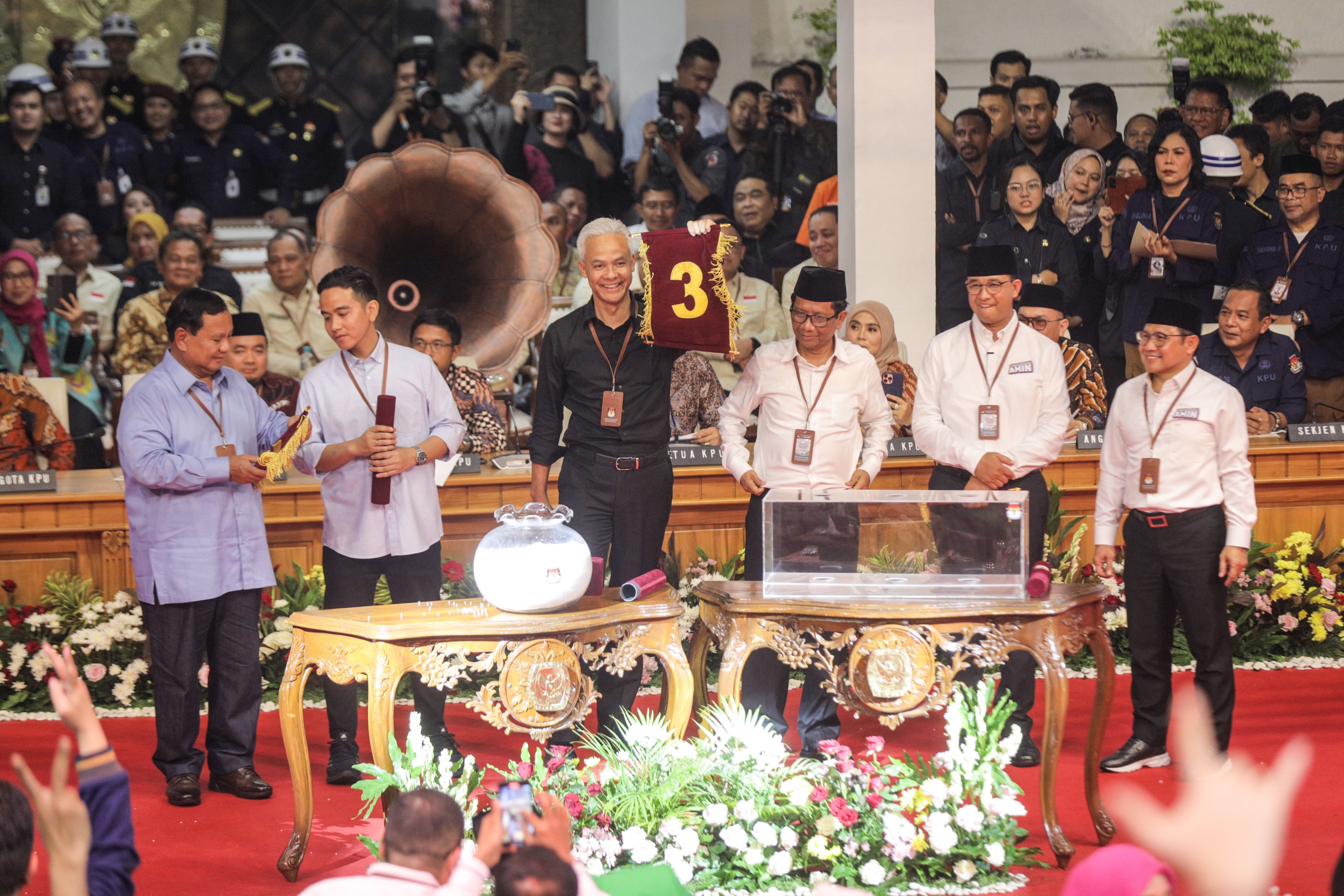 Amin-Ganjar Mahfud, Satu Tujuan Satu Jalan