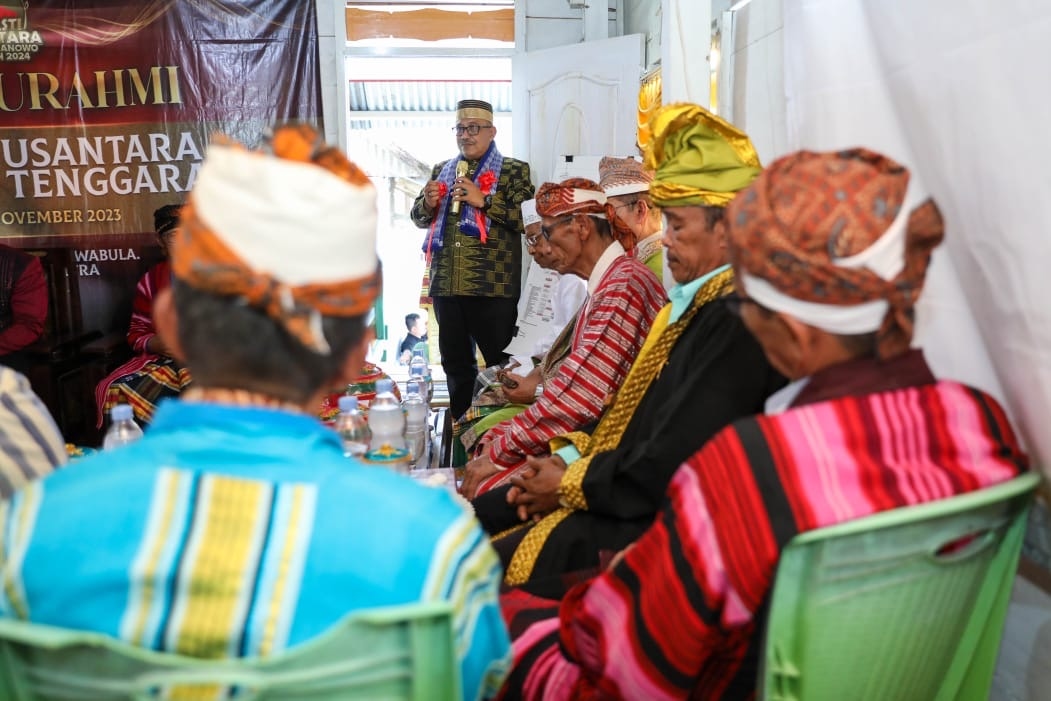 Tokoh Adat Di Buton Sebut Ganjar-Mahfud Mampu Mewujudkan Kebinekaan Dalam Bingkai Pancasila