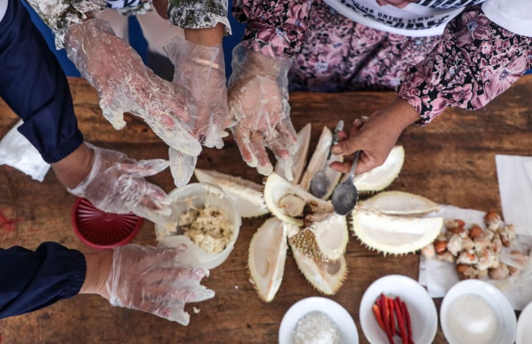 Workshop Pembuatan Tempoyak, Crivisaya Bikin Kuliner Khas Lampung Naik Kelas