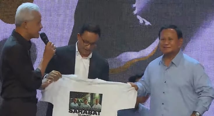 Tukar Kado Para Capres Dan Cawapres Dalam Acara Ulang Tahun Mata Najwa Ke-13, Ada Topi SD Hingga Bantal Kucing