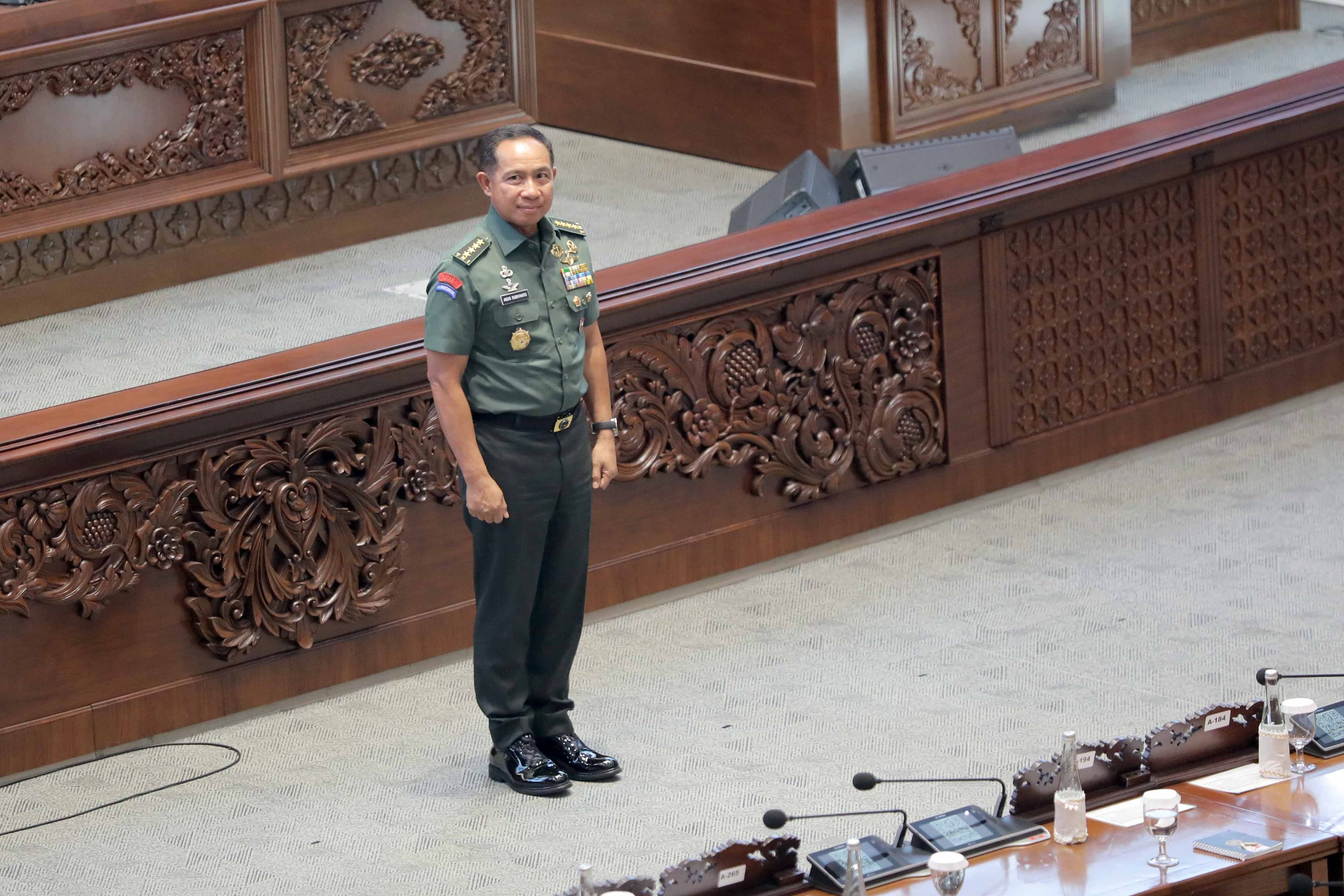 DPR Minta Jenderal Agus Jaga Netralitas TNI