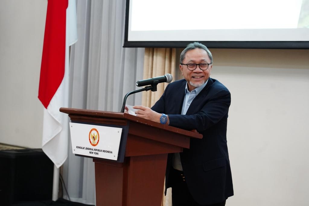 Hadiri Forum Bisnis Indonesia-AS, Mendag Zulkifli Hasan Tawarkan Investasi Di IKN