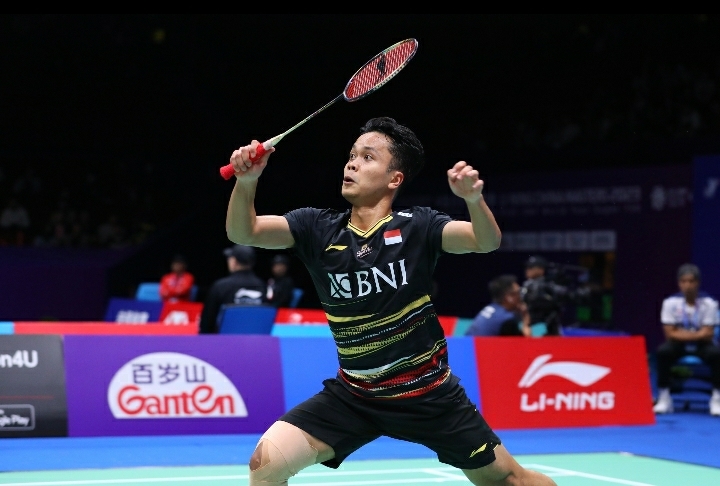 China Masters: Bertarung 51 Menit Lawan Juara Dunia, Anthony Ginting Rebut Tiket Putaran Kedua