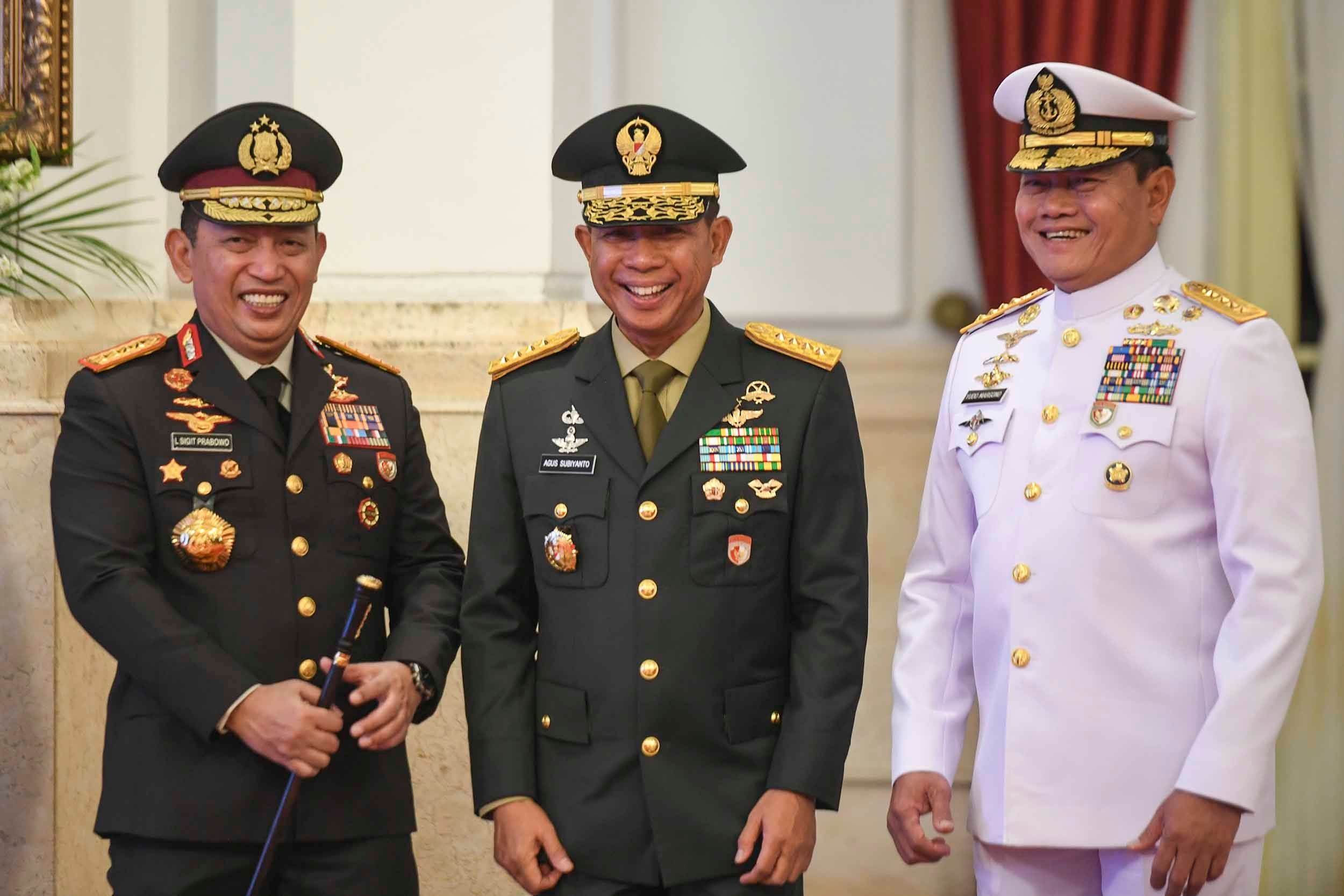 Kawal Pemilu 2024, Panglima TNI-Kapolri Unjuk Kekompakan