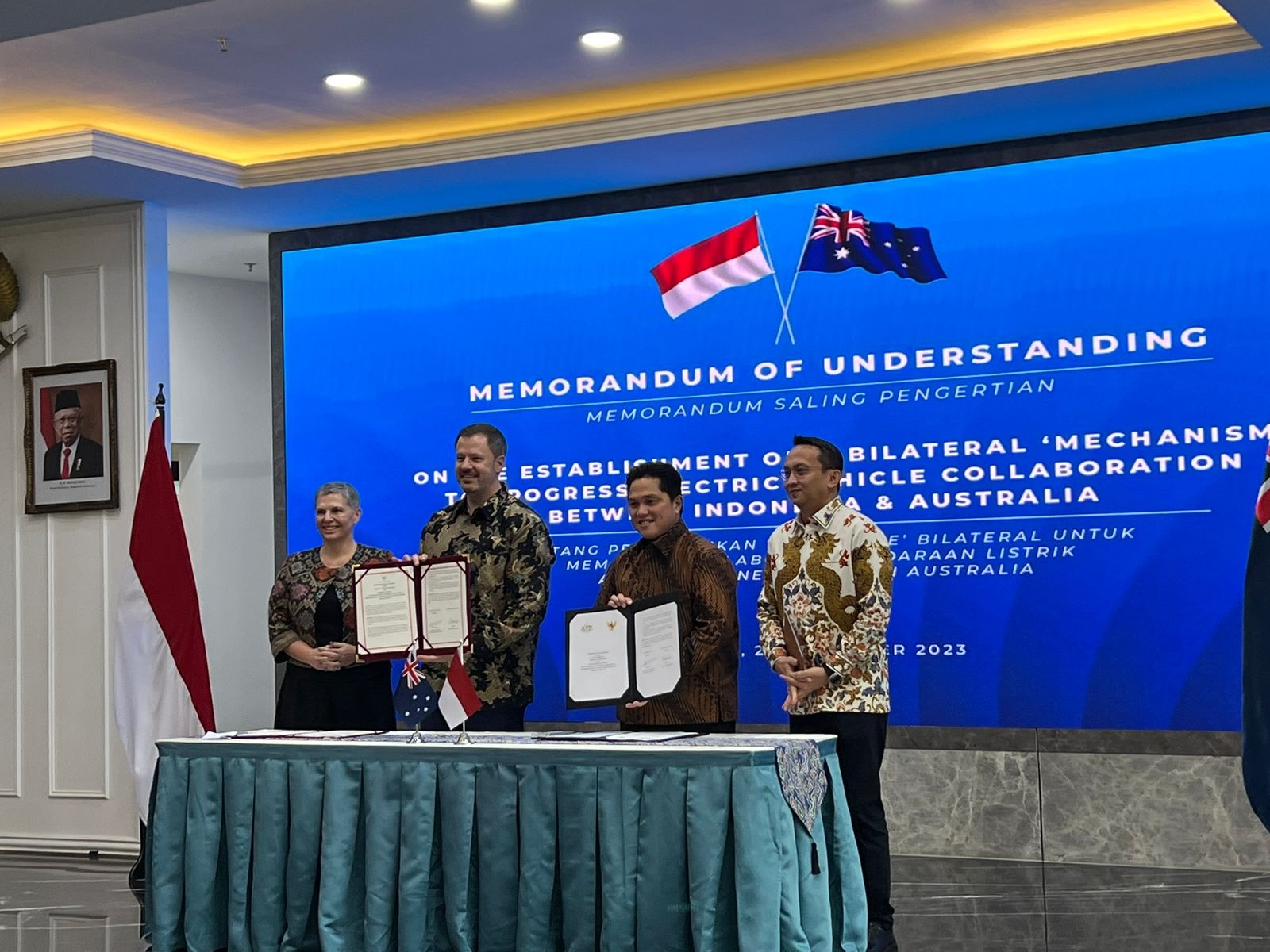 RI Gandeng Australia Perkuat Ekosistem Kendaraan Listrik, Implementasi Roadmap Dalam Sebulan