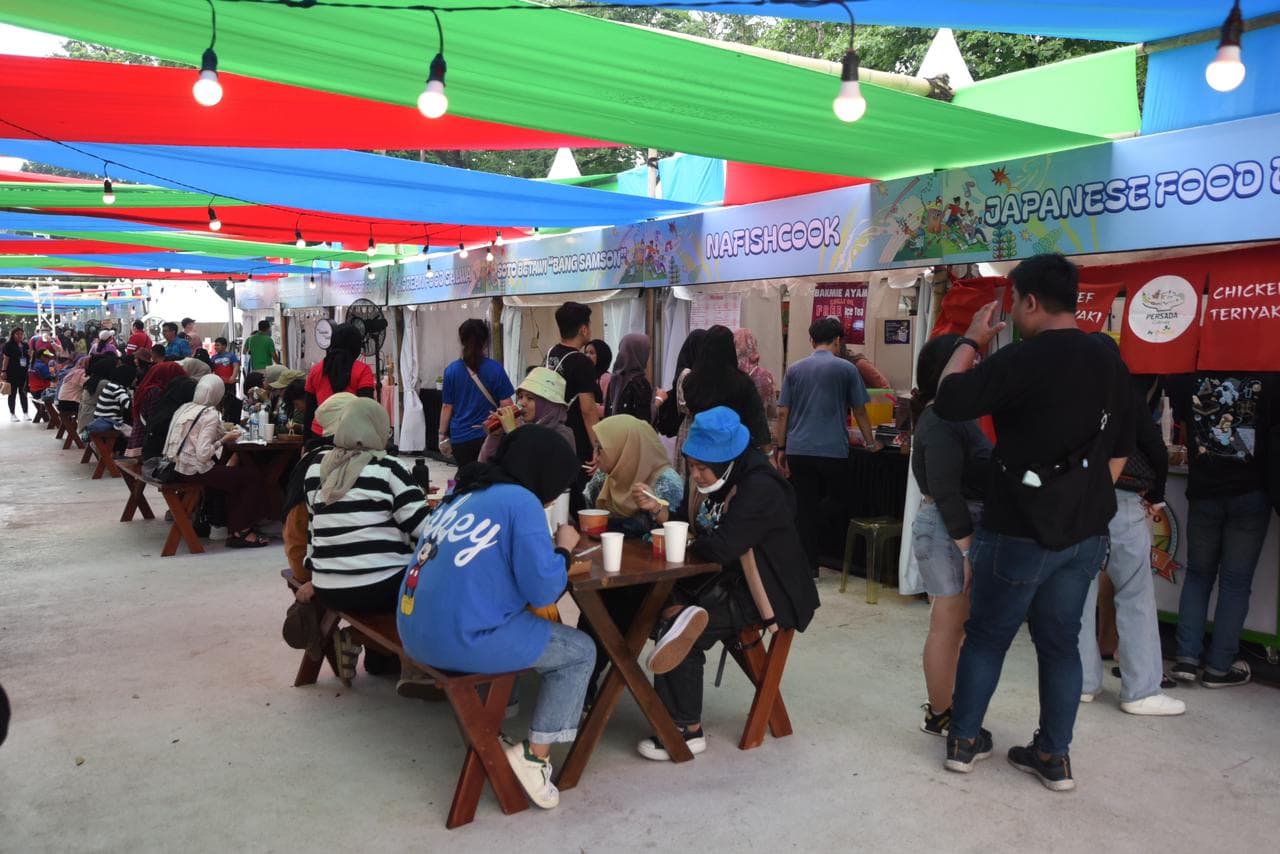 Booth UMKM Diserbu Pengunjung Pertamina Eco RunFest 2023