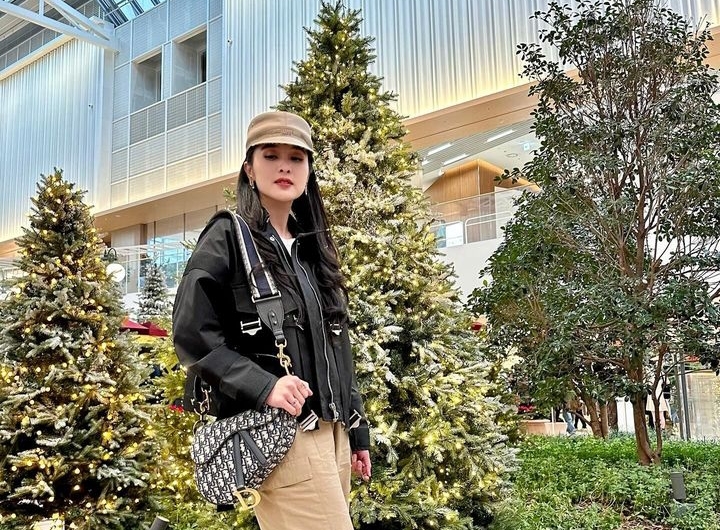 Rayakan Hari Natal, Sandra Dewi Sampai Beli Pohon Natal Langsung dari Luar Negeri