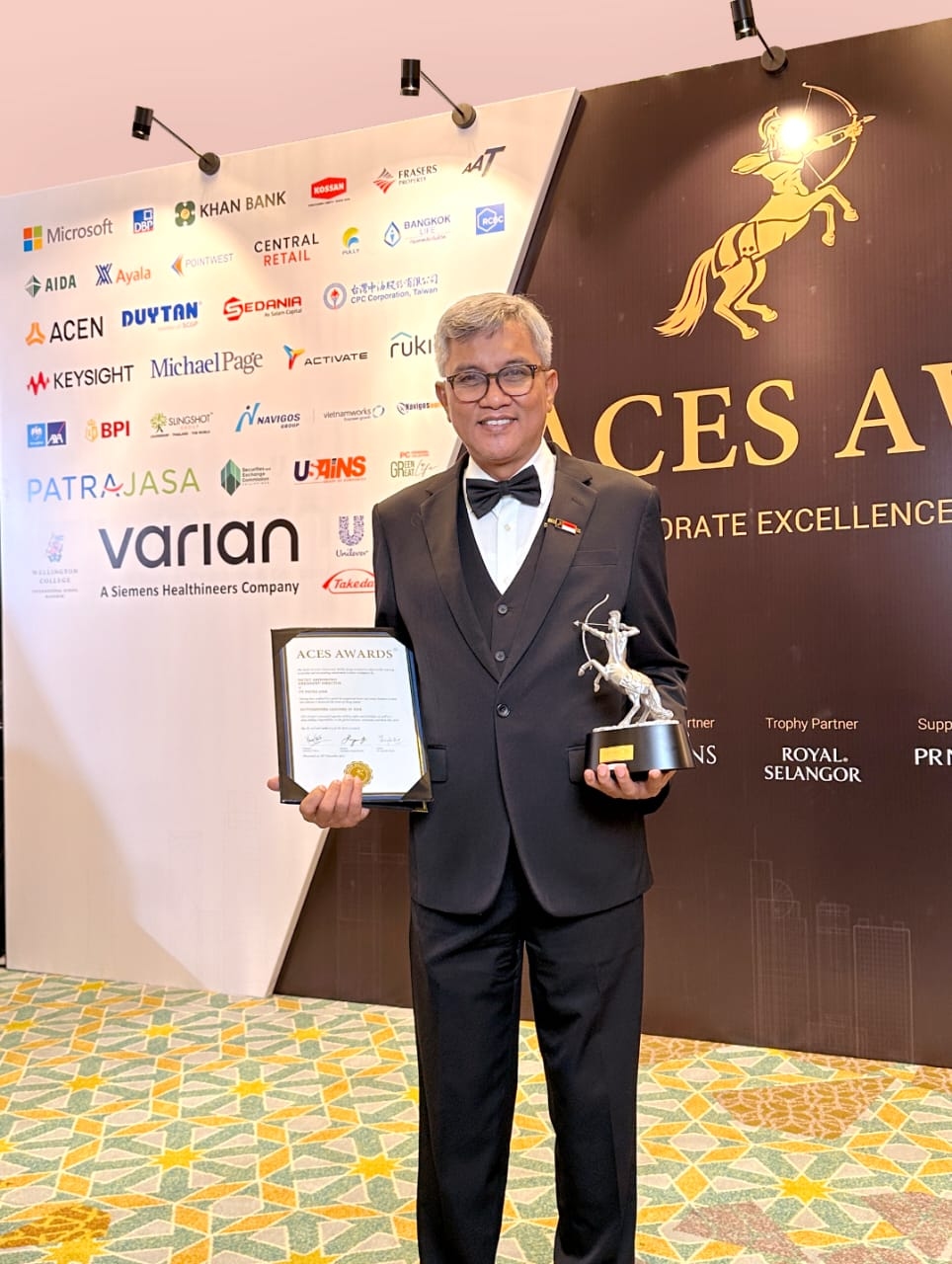 Dinilai Visioner, Dirut Patra Jasa Sabet Asia Corporate Excellence & Sustainability (ACES) Award 2023