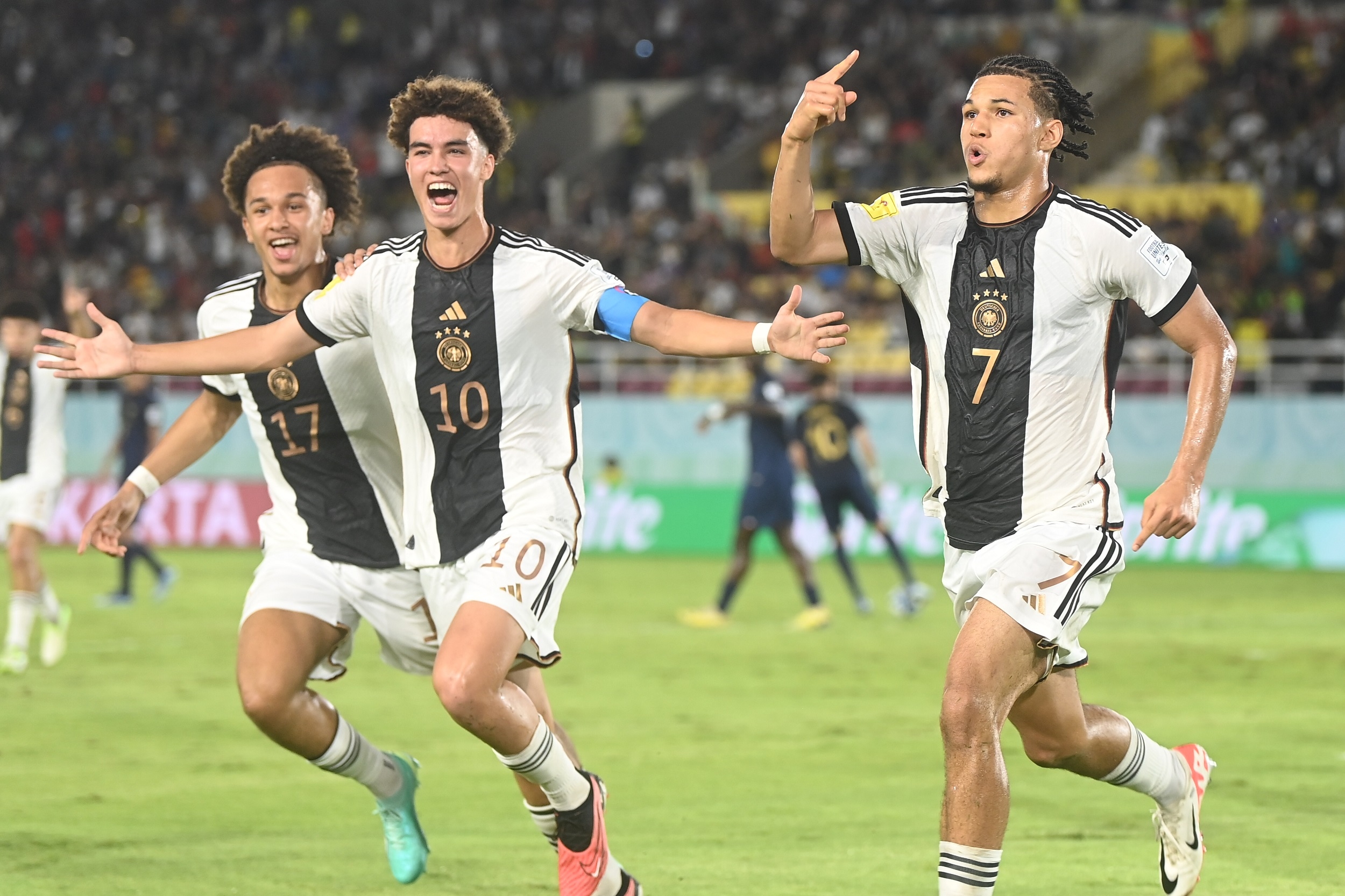 Kalahkan Prancis Lewat Drama Adu Penalti di Stadion Manahan, Jerman Juara Piala Dunia U-17