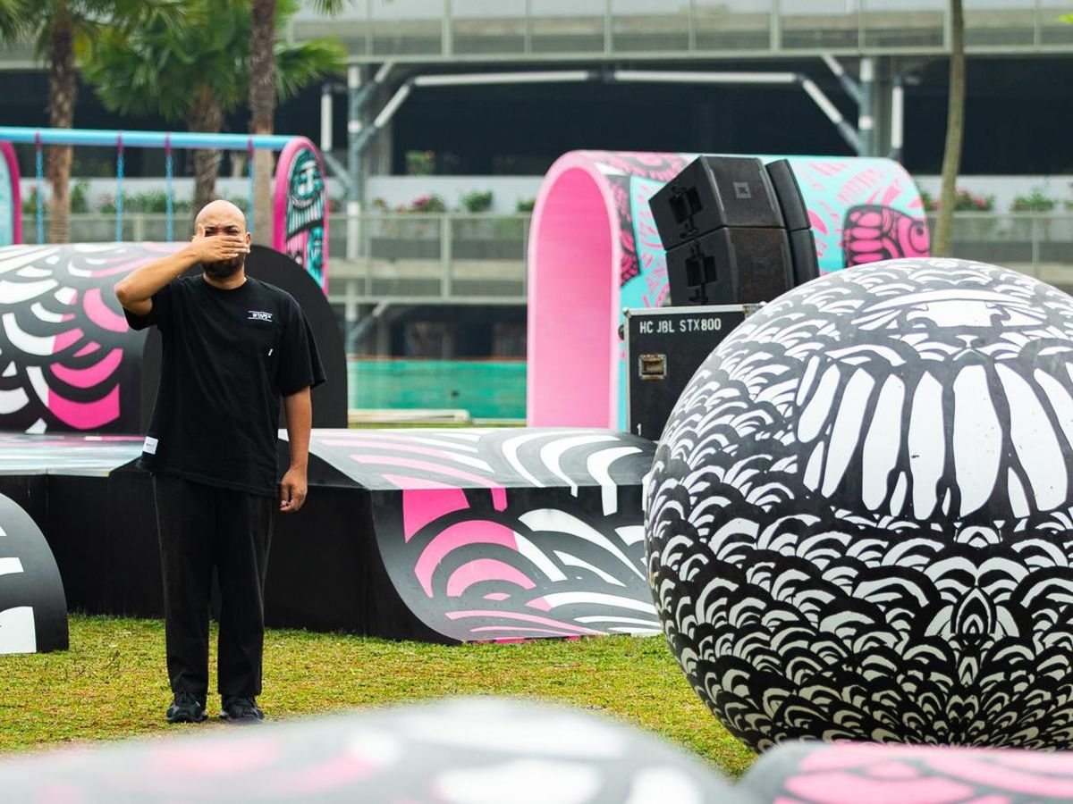 Monster Playground: Karya Seni Instalansi Pertama di Indonesia Milik Seniman Darbotz Hadir di Bintaro