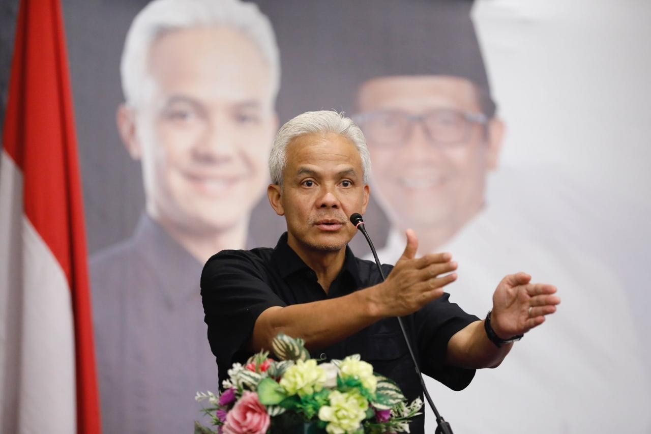 Ganjar pada Relawan NTB: Demokrasi Baik Anti KKN