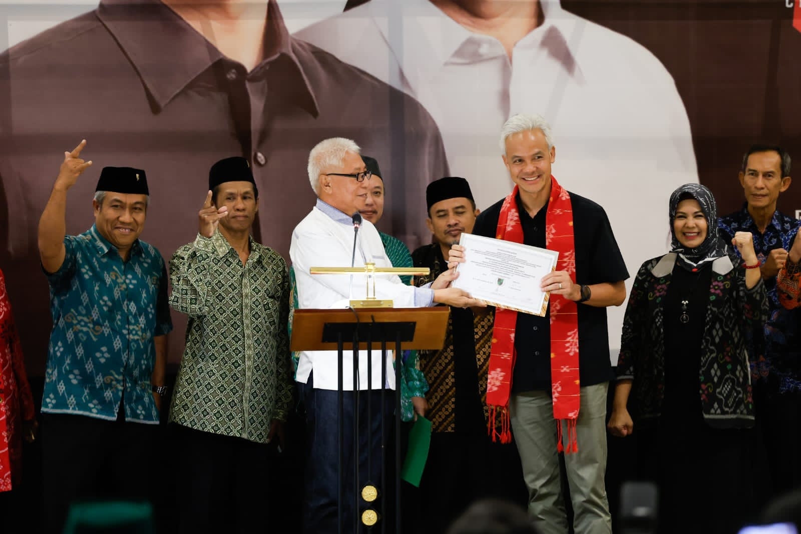 Dinilai Anti KKN, Alumni HMI dan Muslim Indonesia di Sulawesi Tengah Dukung Ganjar