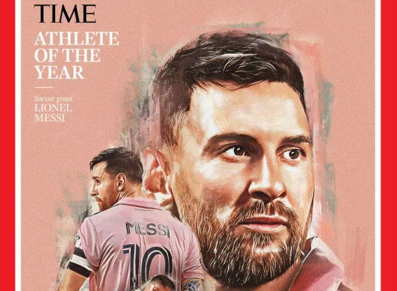 Majalah Time Nobatkan Lionel Messi Sebagai Atlet Terbaik 2023