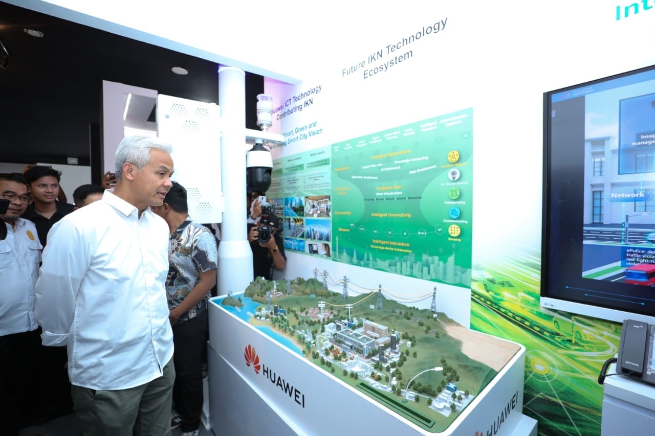 Capres Pertama Kunjungi IKN, Ganjar: Tugas Kita Melanjutkan