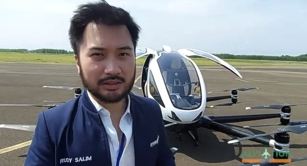 OIKN Bakal Uji Coba Taksi Terbang di Samarinda