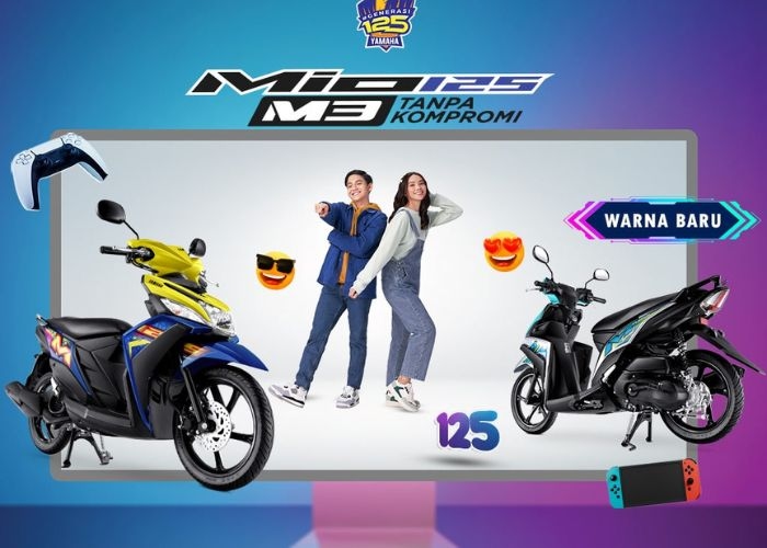 Yamaha Beri Kejutan Akhir Tahun dengan Rilis Tampilan Baru Mio 125 M3