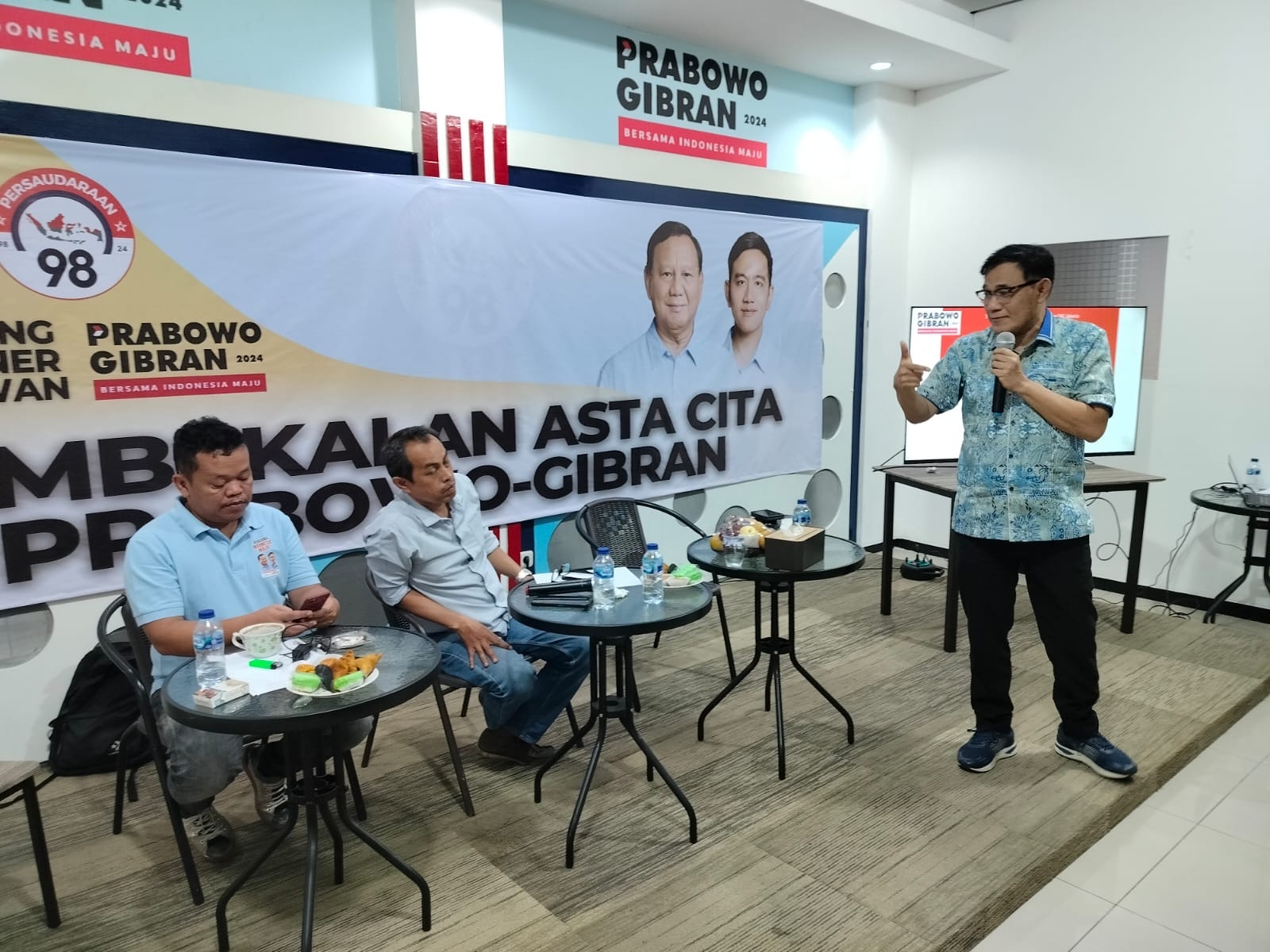 Persaudaraan 98 Adakan Pembekalan Simpul Relawan Prabowo-Gibran, Jadi Pusat Konsolidasi Relawan di DKI Jakarta