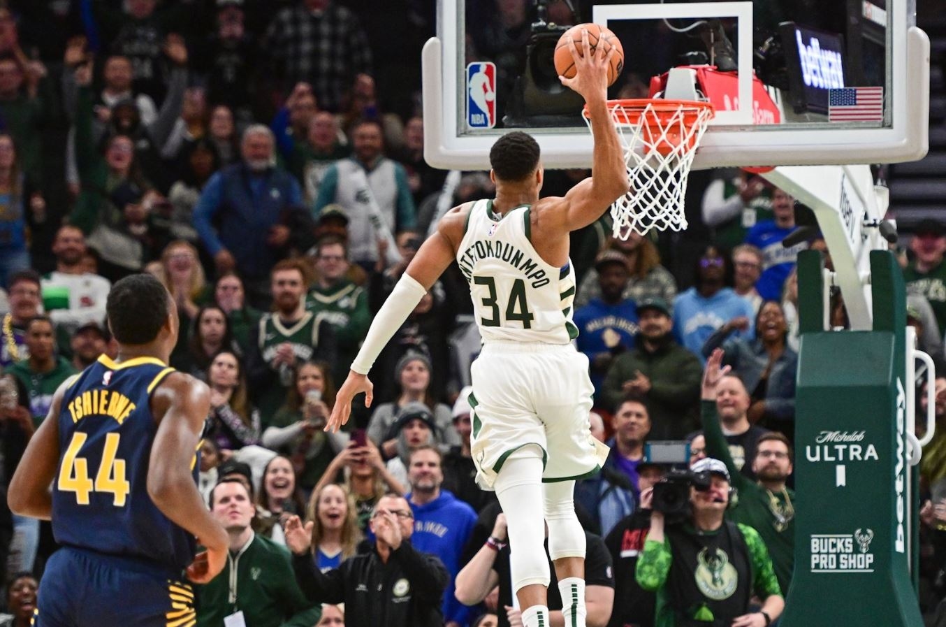 NBA Hari Ini: Laga Diwarnai Keributan, Giannis Antetokounmpo Pecah Rekor dengan Cetak 64 Angka
