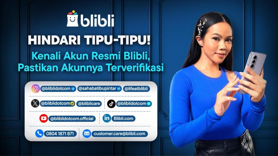 Marak Penipuan Online, Simak Cara Hindari Tipu-tipu dari Blibli dengan 4 Langkah Mudah