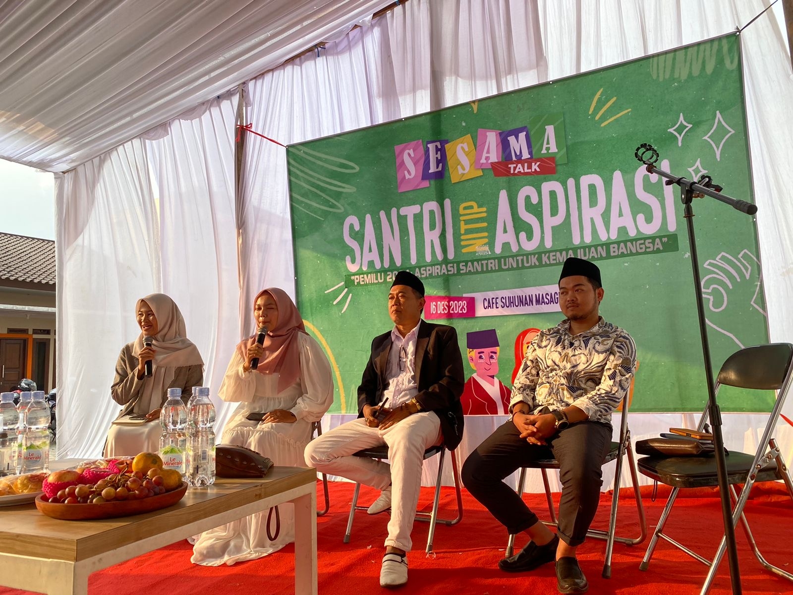 Santri Muda Garut Deklarasi Dukung Ganjar-Mahfud di Pilpres 2024