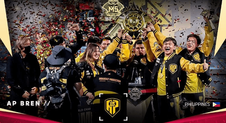 Profil Tim Filipina AP Bren yang Berhasil Jadi Juara M5 World Championship dari Turnamen Game Mobile Legends