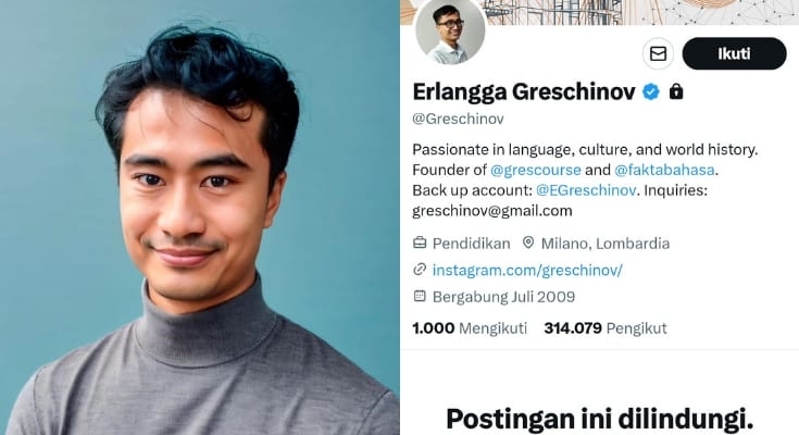 Gawat! Akun Komandan Satuan Operasi Khusus Julid Fi Sabilillah Erlangga Greschinov Telah Mengalami Pembatasan