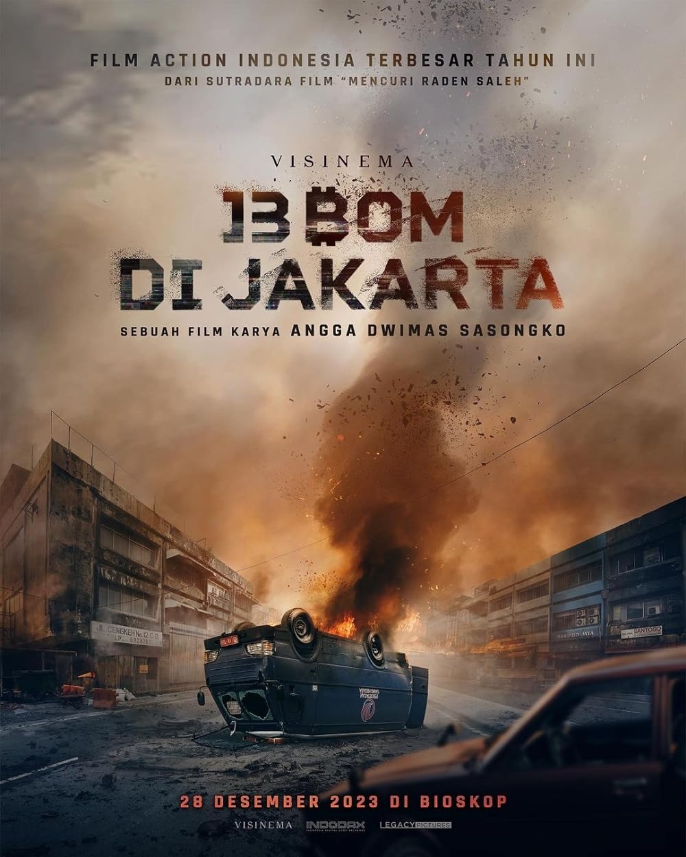 Resmi Tayang Hari Ini, Intip Kekurangan dan Kelebihan Film 13 Bom di Jakarta