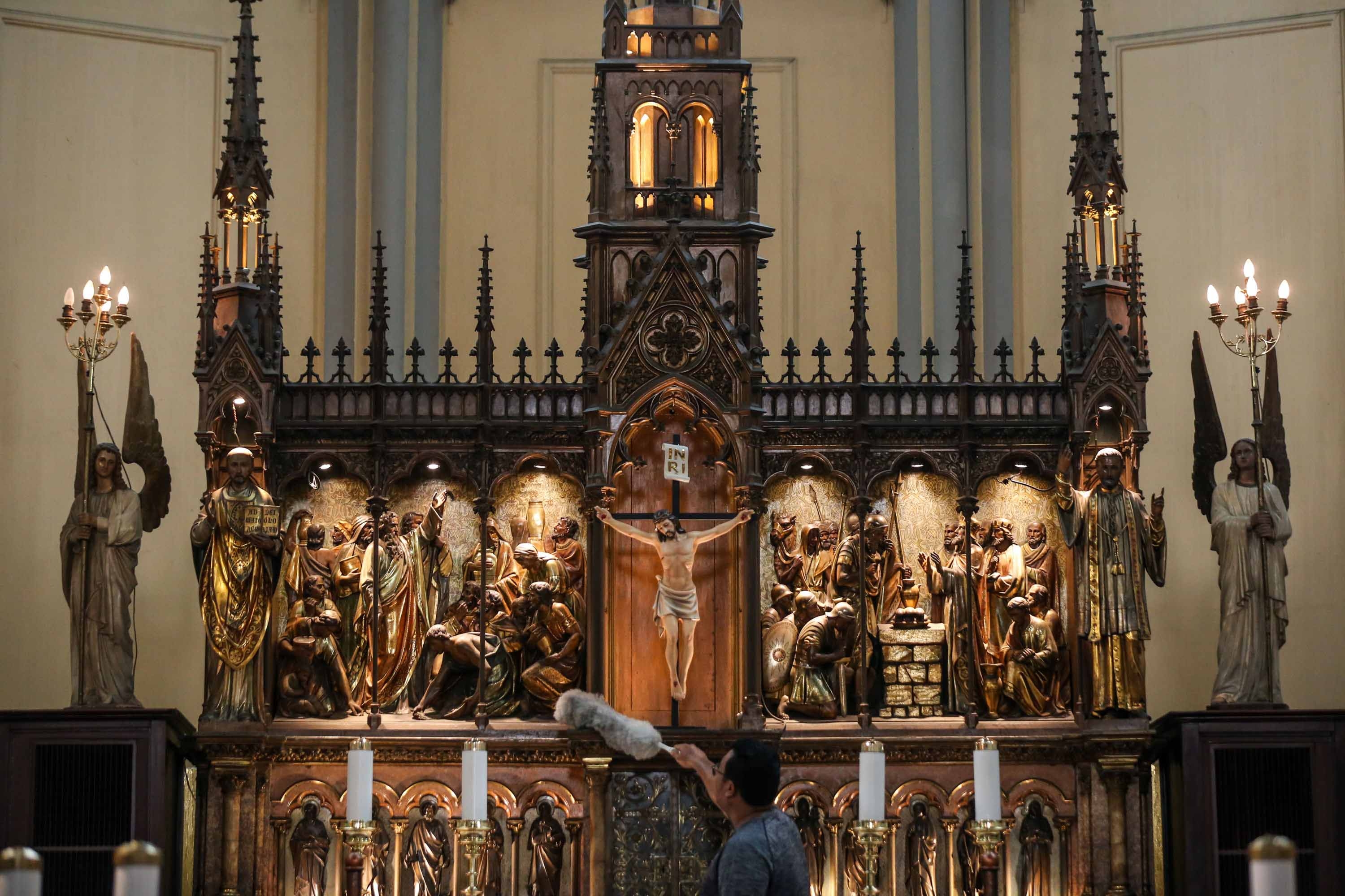 Katedral Jakarta Sediakan Layanan Hibrida Misa Malam Natal